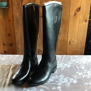 NWOT Tommy Hilfiger black equestrian riding boots.